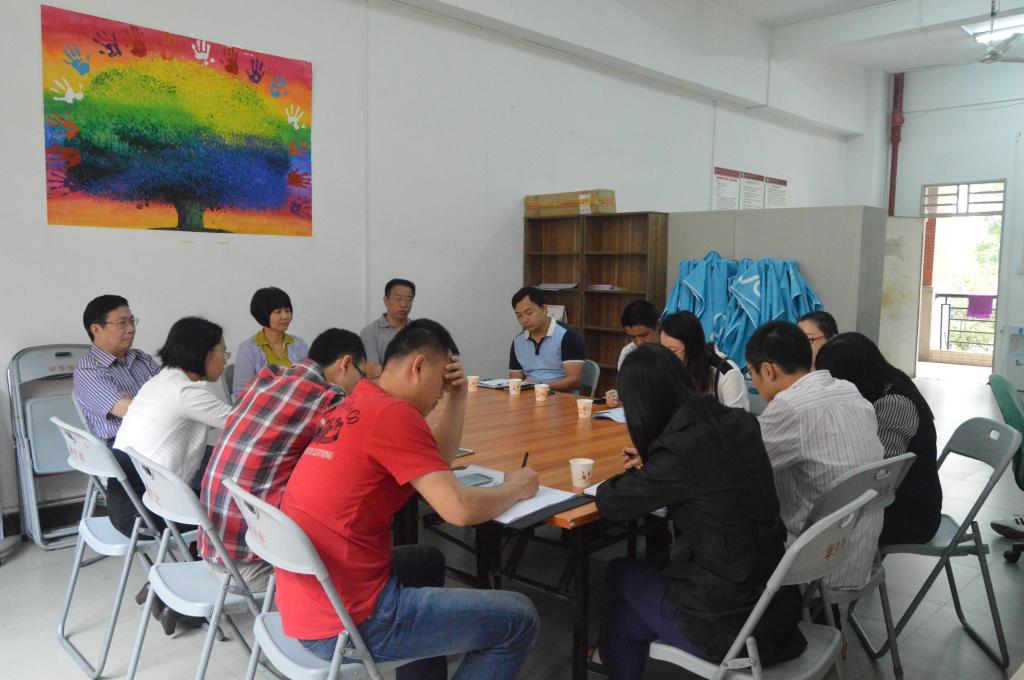 王院前来学生处心康中心调研